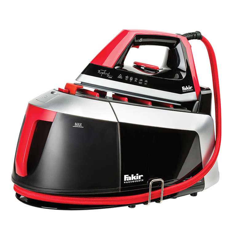 Fakir Raphael Plus Buhar Kazanlı Ütü Siyah